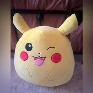 Squishmallow pokemon stuffed Pikachu